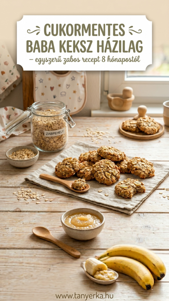 cukormentes baba keksz recept zabpehellyel egyszerű egészséges nasi babáknak