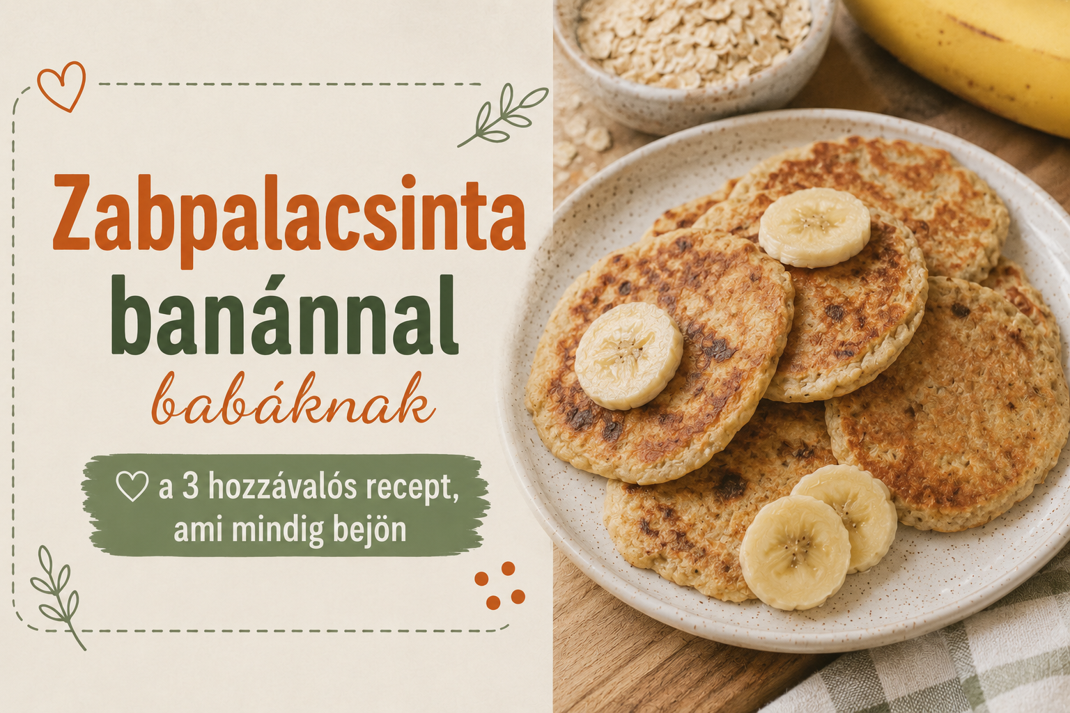 A 3 hozzávalós recept, ami mindig bejön