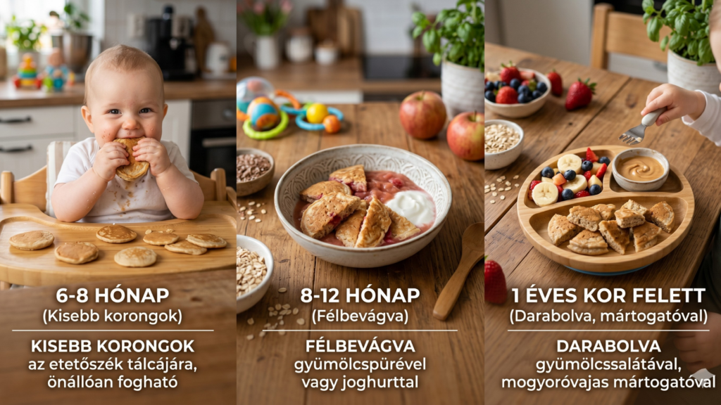 Zabpalacsinta tojás nélkül babáknak – tojásmentes recept