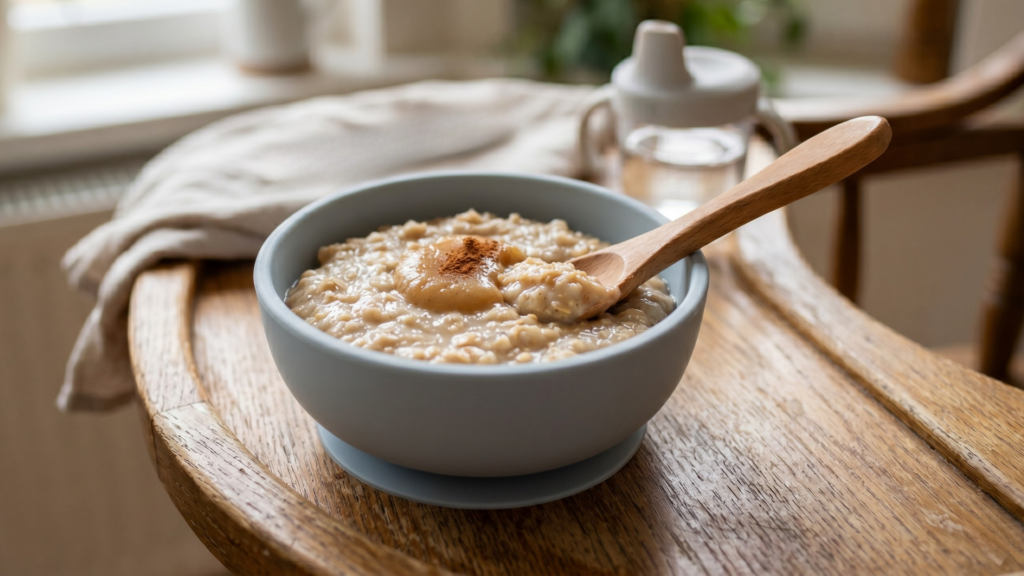 Datolyás zabkása babának – természetesen édes, hozzáadott cukor nélkül