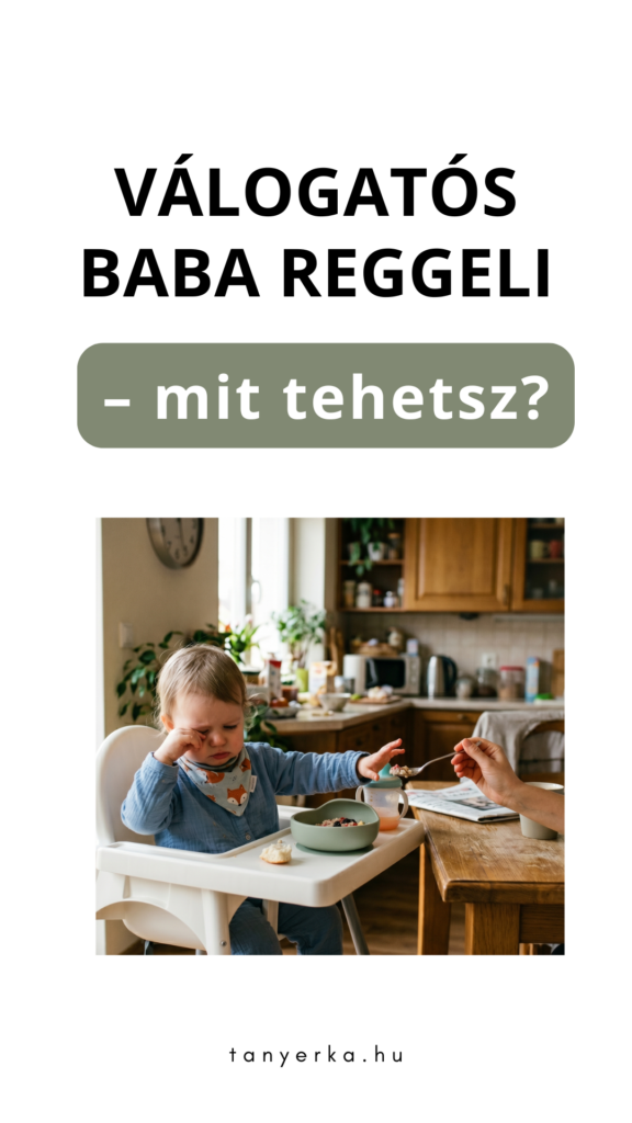 Válogatós baba reggeli – mit tehetsz, ha visszautasít mindent