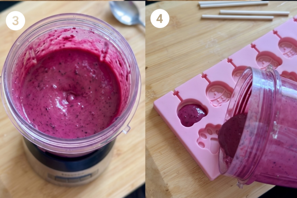Gyümölcsös baba nyalóka recept elkészítése gyümölcsökkel, joghurttal
